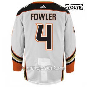 Barn Ishockey Anaheim Ducks Tröja CAM FOWLER 4 Adidas Vit Authentic